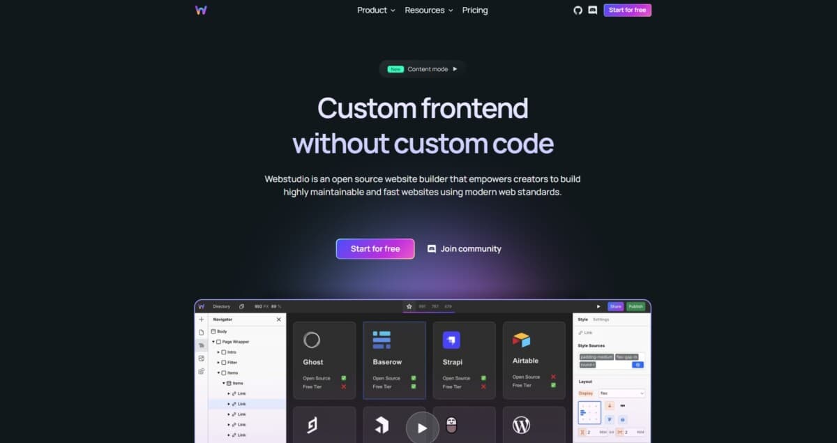 Webstudio