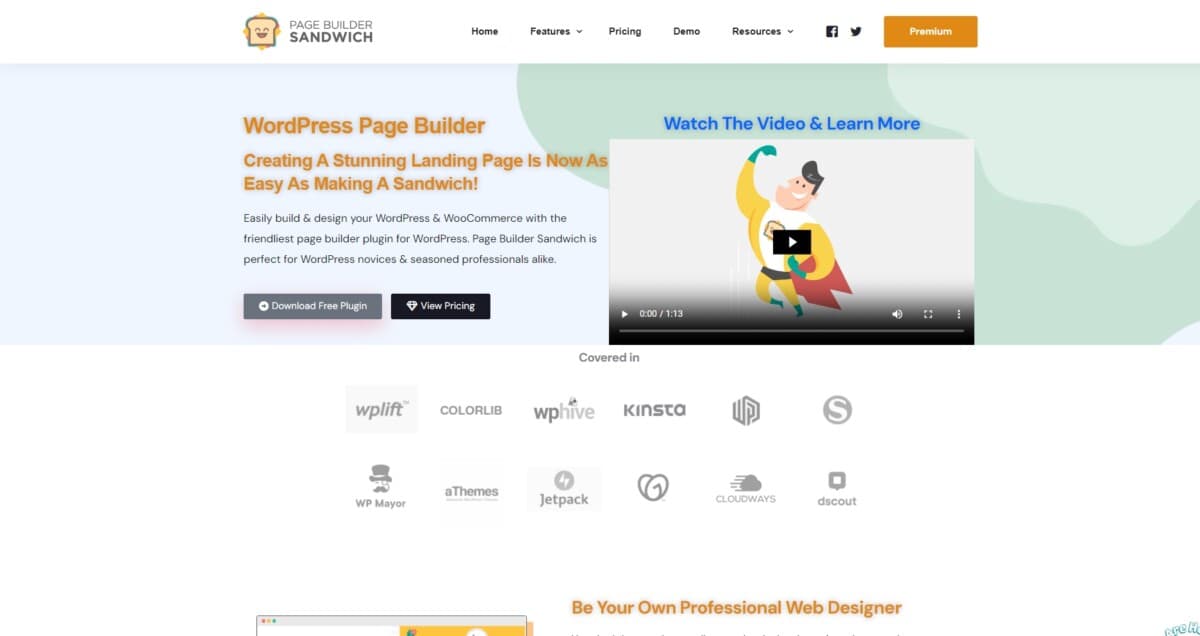 Page Builder Sandwich